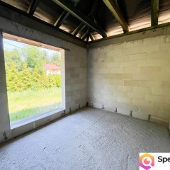 Dom parterowy stan surowy-130m2+1121m2 Szewna