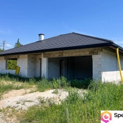 Dom parterowy stan surowy-130m2+1121m2 Szewna