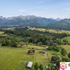 DOM Z BALI W KOŚCIELISKU z pięknym widokiem na Tatry