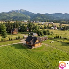 DOM Z BALI W KOŚCIELISKU z pięknym widokiem na Tatry
