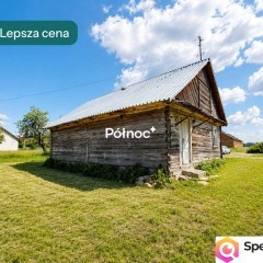 Stary dom + 2 działki = 20 arów | 120 000 zł