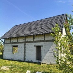 Sprzedam dom w Stanie surowym 17 km od granicy w Radówku mozliwa zamiana
