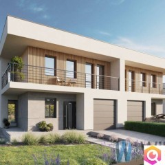 Oferta sprzedaży domu bliźniaka Ciemne 121.82m2