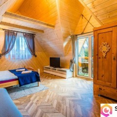 Działka zabudowana drewnianym domem w Murzasichlu!