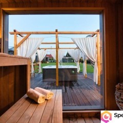 Komfortowe domki z basenem i strefą SPA - 100m od Energylandii!