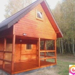 Sprzedam działkę 1058m2 z nowym domem 57m2 w pełni wykończonym.