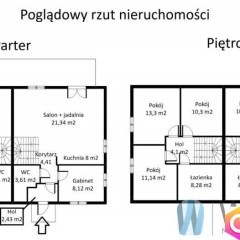 Oferta sprzedaży domu bliźniaka 101.51m2 Kąck
