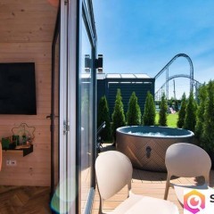 Domki najbliżej Energylandii - prywatne jacuzzi dostęp do strefy SPA