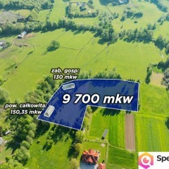 Klimatyczny dom wśród zieleni | 9700 m² | Chronów