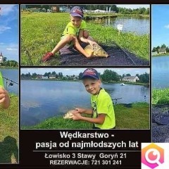 domki letniskowe, łowisko, imprezy okolicznościowe
