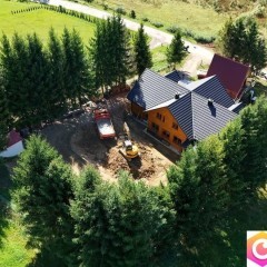 Budynek rekreacyjno letniskowy Zawóz (Bieszczady) Jezioro Solińskie