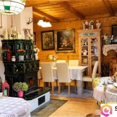 Drewniany dom w stylu zakopiańskim Bielsko-Biała
