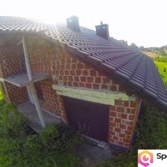 Dom w stanie surowym zamkniętym 10 km od Zatora