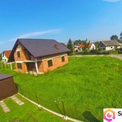 Dom w stanie surowym zamkniętym 10 km od Zatora