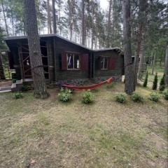 Domek letniskowy nad jeziorem w okolicach Olsztynka
