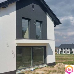 Szarów nowy dom z garażem, działka 587m2