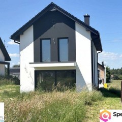 Szarów nowy dom z garażem, działka 587m2