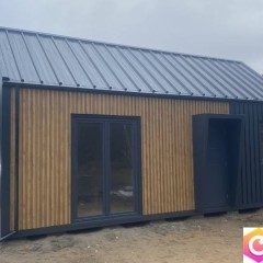 NOWOCZESNY DOM MODUŁOWY 8 × 4 m | całoroczny | gotowy do zamieszkania