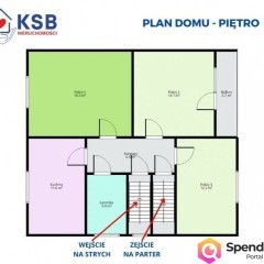 Dom 150m2 w mieście, działka 949m2 ul. Żeromskiego