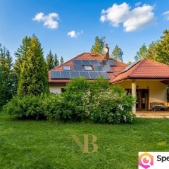 Łoś | działka 7766m² | dwa domy 213 m² oraz 40 m² | Park Krajobrazowy