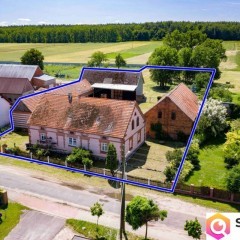 Dom z zabudowaniami, duża działka i wiejski klimat